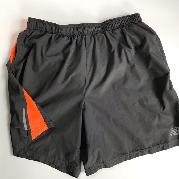 grey new balance shorts